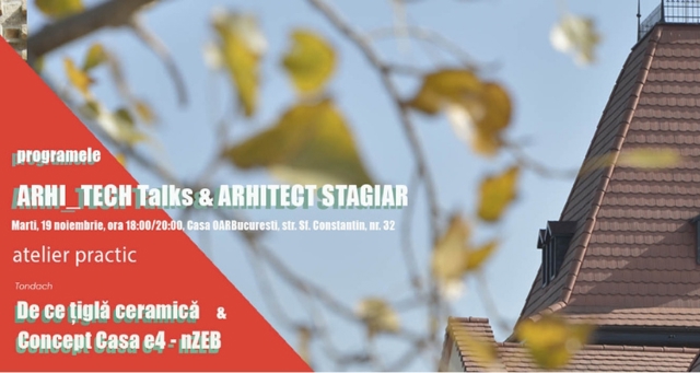 Poza produs Tondach- „De ce țiglă ceramică” și „Concept Casa e4 - nZEB”
