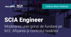 Modelarea unei grinzi de fundare pe Mediu Elastic. Afișarea și controlul tasărilor