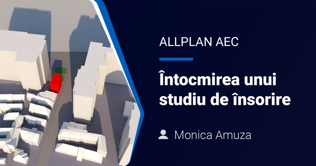 Poza produs Allplan Arhitectură - Întocmirea unui studiu de însorire