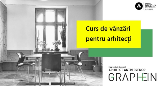 Poza produs Curs de vânzări pentru arhitecți, by Graphein