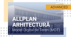 Allplan Arhitectură - MDT (Model Digital de Teren)