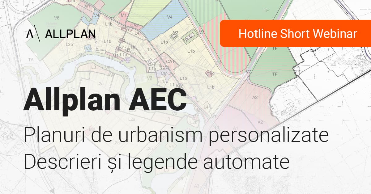Personalizarea planurilor de urbanism prin descrieri și legende automate