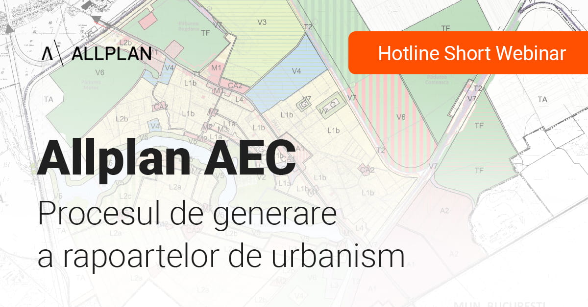 Procesul de generare al rapoartelor de urbanism